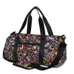 Graffiti Donut Pattern Print Gym Bag