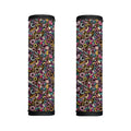 Graffiti Donut Pattern Print Handle Covers