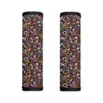 Graffiti Donut Pattern Print Handle Covers