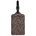 Graffiti Donut Pattern Print Luggage Tag