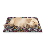 Graffiti Donut Pattern Print Pet Cooling Mat Cover