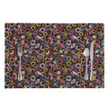 Graffiti Donut Pattern Print Placemat