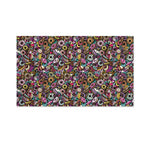Graffiti Donut Pattern Print Polyester Flag