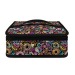 Graffiti Donut Pattern Print Small Lunch Bag