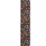 Graffiti Donut Pattern Print Table Runner