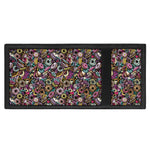 Graffiti Donut Pattern Print Trifold Wallet