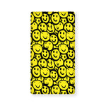 Graffiti Happy Emoji Pattern Print Baby Crib Sheet