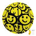 Graffiti Happy Emoji Pattern Print Basketball