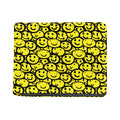 Graffiti Happy Emoji Pattern Print Bifold Wallet