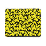 Graffiti Happy Emoji Pattern Print Bifold Wallet