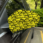 Graffiti Happy Emoji Pattern Print Car Side Mirror Covers