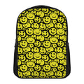 Graffiti Happy Emoji Pattern Print Casual Backpack
