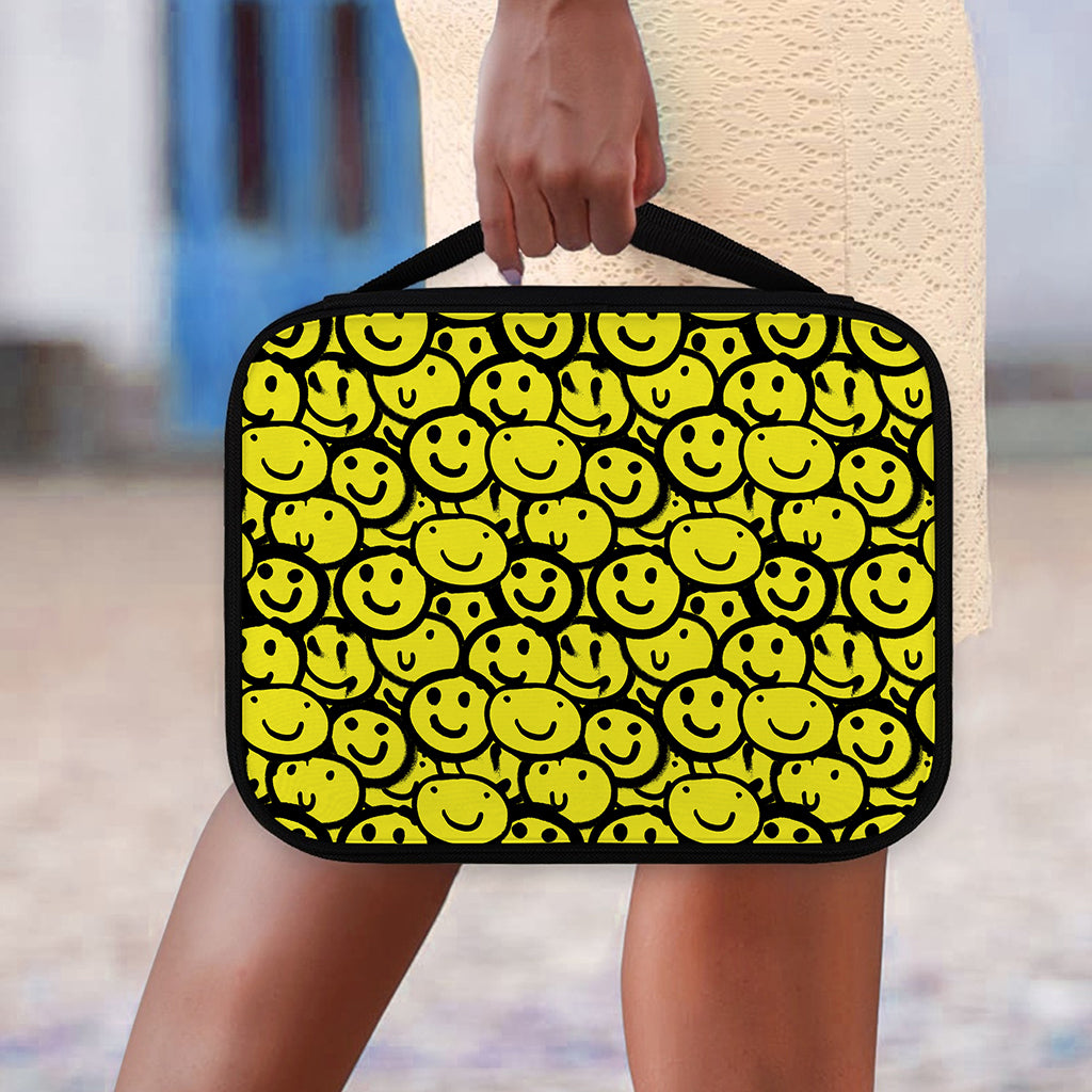 Graffiti Happy Emoji Pattern Print Classic Bible Case