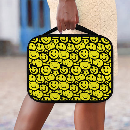 Graffiti Happy Emoji Pattern Print Classic Bible Case