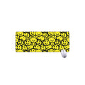Graffiti Happy Emoji Pattern Print Extended Mouse Pad