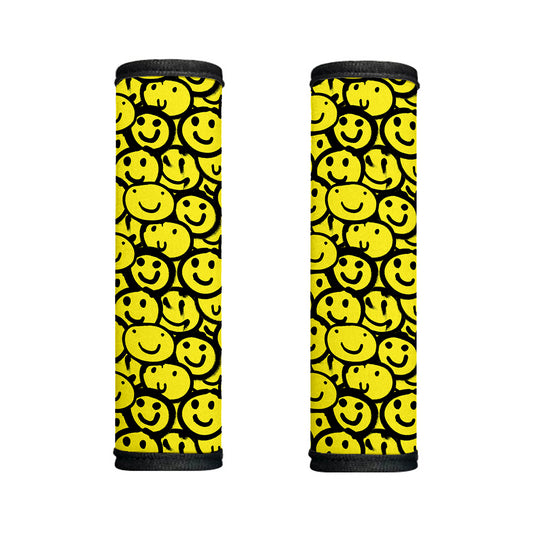 Graffiti Happy Emoji Pattern Print Handle Covers