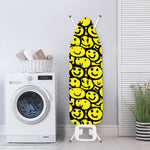 Graffiti Happy Emoji Pattern Print Ironing Board Cover