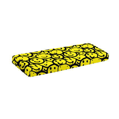Graffiti Happy Emoji Pattern Print Piano Keyboard Cover