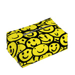 Graffiti Happy Emoji Pattern Print Rectangle Tissue Box Cover