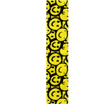 Graffiti Happy Emoji Pattern Print Table Runner