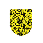 Graffiti Happy Emoji Pattern Print Toilet Lid Cover
