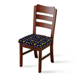 Graffiti Heart Pattern Print Chair Cushion Cover