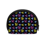 Graffiti Heart Pattern Print Coin Purse