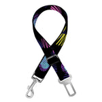 Graffiti Heart Pattern Print Dog Seat Belt