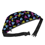 Graffiti Heart Pattern Print Fanny Pack