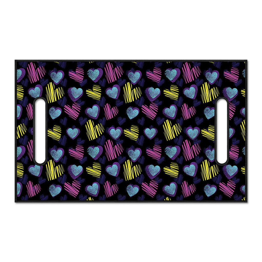 Graffiti Heart Pattern Print Golf Cart Seat Cover