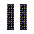 Graffiti Heart Pattern Print Handle Covers