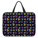 Graffiti Heart Pattern Print Laptop Sleeve With Handle