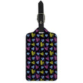Graffiti Heart Pattern Print Luggage Tag