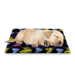 Graffiti Heart Pattern Print Pet Cooling Mat Cover