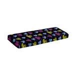 Graffiti Heart Pattern Print Piano Keyboard Cover