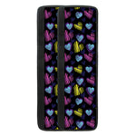 Graffiti Heart Pattern Print Refrigerator Handle Covers