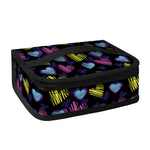 Graffiti Heart Pattern Print Small Lunch Bag