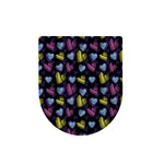 Graffiti Heart Pattern Print Toilet Lid Cover