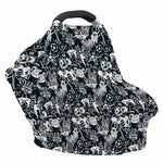 Graffiti Monster Characters Print Baby Seat Cover