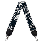 Graffiti Monster Characters Print Bag Strap