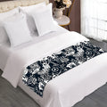 Graffiti Monster Characters Print Bed Runner