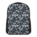 Graffiti Monster Characters Print Casual Backpack