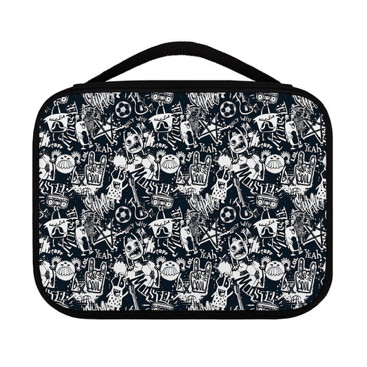 Graffiti Monster Characters Print Classic Bible Case