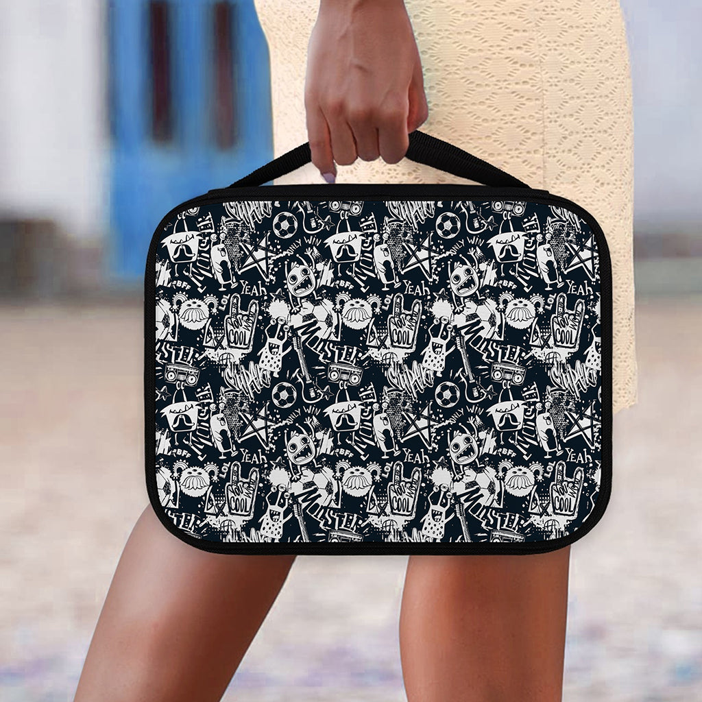Graffiti Monster Characters Print Classic Bible Case