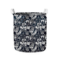 Graffiti Monster Characters Print Collapsible Laundry Basket