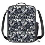 Graffiti Monster Characters Print Crossbody Lunch Bag