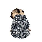 Graffiti Monster Characters Print Dog Zip Up Jacket