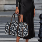 Graffiti Monster Characters Print Duffle Bag