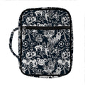 Graffiti Monster Characters Print Front Pocket Bible Bag