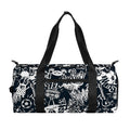 Graffiti Monster Characters Print Gym Bag